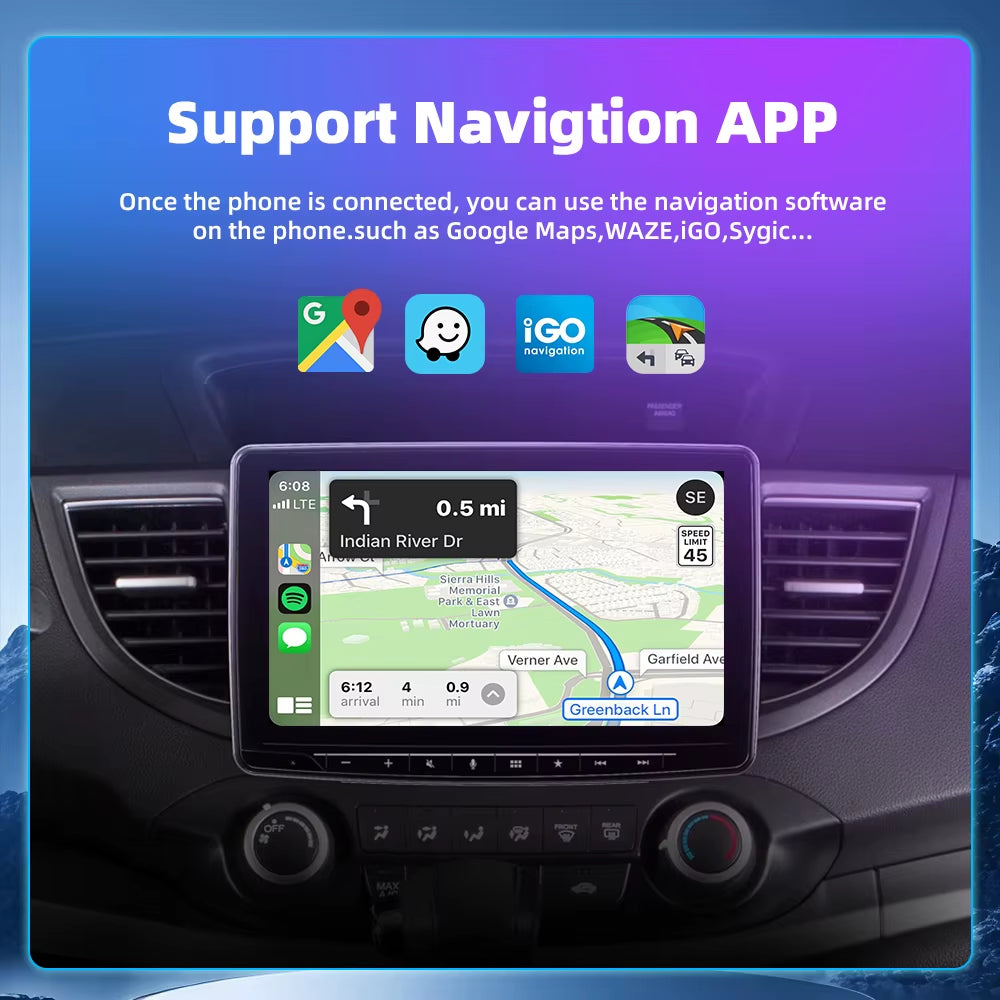 EKIY Mini Portable Auto Electronics Dongle Wireless Carplay Android Auto Universal Car Accessories Wireless Carplay Adapter
